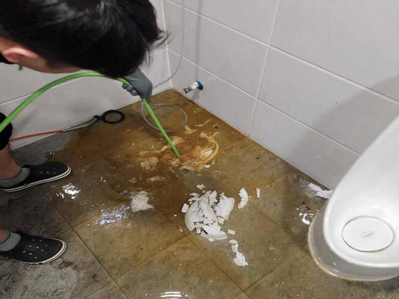 강서구 하수구역류 작업사례